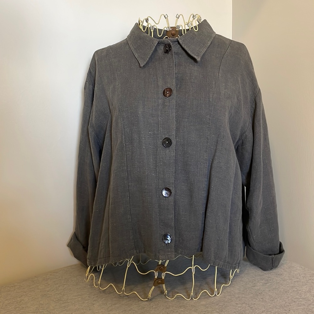 Aly Wear, Womens XS, 100% Linen, Top